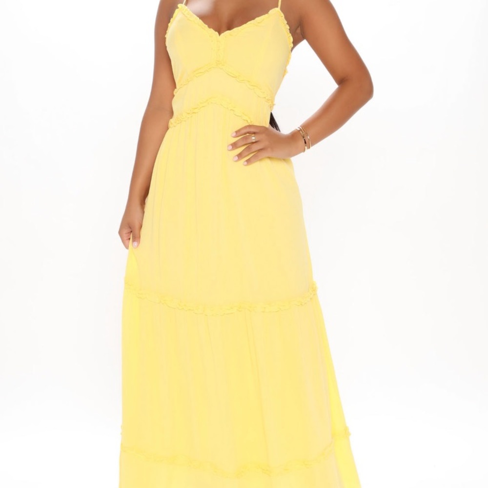 Yellow Maxi Dress